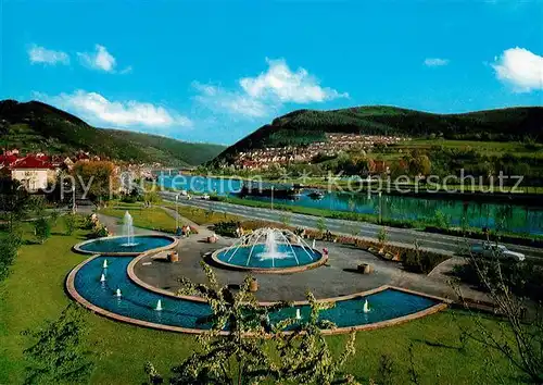 AK / Ansichtskarte Eberbach Neckar Wasserspiele Kat. Eberbach