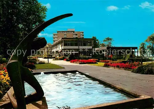 AK / Ansichtskarte Gluecksburg Ostseebad Kurpark Kat. Gluecksburg (Ostsee)