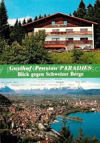 AK / Ansichtskarte Lutzenreute Gasthof Paradies