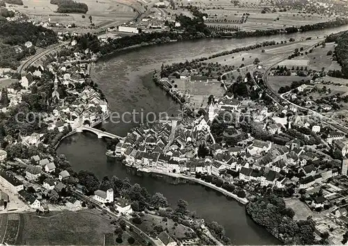 AK / Ansichtskarte Laufenburg AG Fliegeraufnahme Kat. Laufenburg