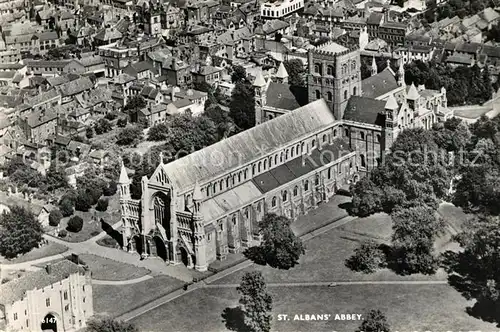 AK / Ansichtskarte Albans St Abbey Fliegeraufnahme Kat. St Albans