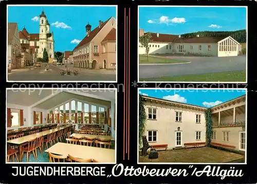 AK / Ansichtskarte Ottobeuren Jugendherberge Kirche Kat. Ottobeuren