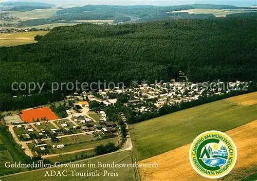 AK / Ansichtskarte Lingerhahn Fliegeraufnahme Campingplatz Kat. Lingerhahn