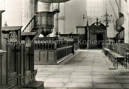 AK / Ansichtskarte Hoorn Interieur Noorderkerk 1519 Kat. Hoorn