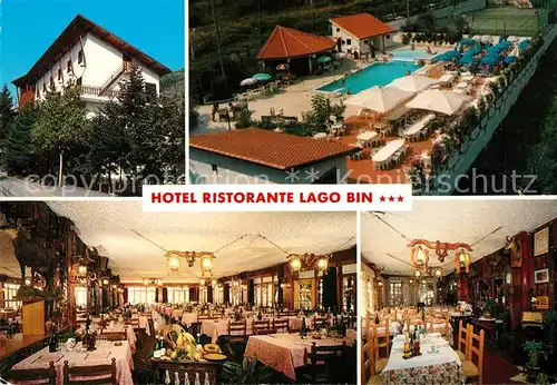 AK / Ansichtskarte Rocchetta Nervina Hotel Ristorante Lago Bin Kat. Italien