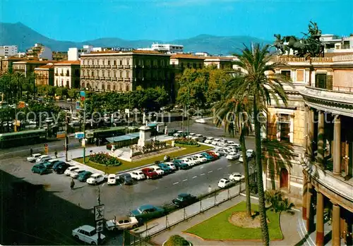 AK / Ansichtskarte Palermo Sicilia Piazza Ruggero Settimo Politeomo Kat. Palermo