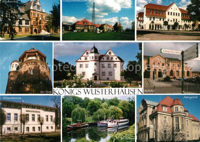 AK / Ansichtskarte Koenigs Wusterhausen Heimatmuseum Turm aerztehaus