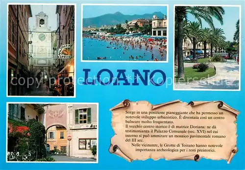 AK / Ansichtskarte Loano Stadtansichten Strand Kat. Italien