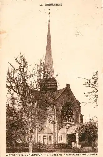 AK / Ansichtskarte Passais Chapelle de Notre Dame de l Oratoire Kat. Passais