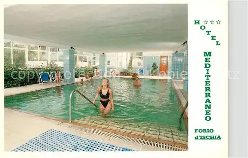 AK / Ansichtskarte Forio d Ischia Hotel Mediterraneo Schwimmbad Kat. 