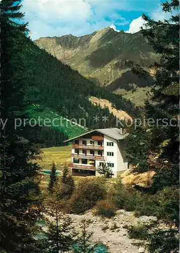 AK / Ansichtskarte Boden Pfafflar Gasthof Bergheimat Lechtaler Alpen Kat. Pfafflar