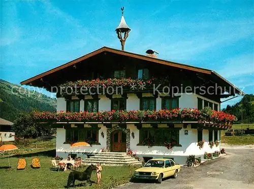 AK / Ansichtskarte Taxenbach Wolfbachgut Urlaub am Bauernhof Ferienwohnungen Kat. Taxenbach