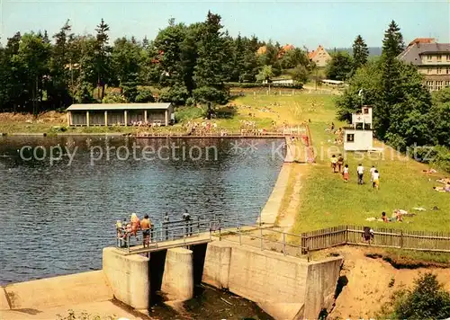 AK / Ansichtskarte Guentersberge Bergseebad Freibad Kat. Guentersberge