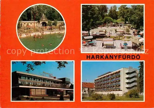 AK / Ansichtskarte Harkanyfuerdo Hotel