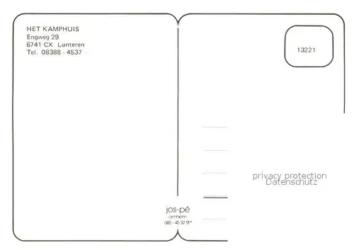 AK / Ansichtskarte Lunteren Het Kamphuis 