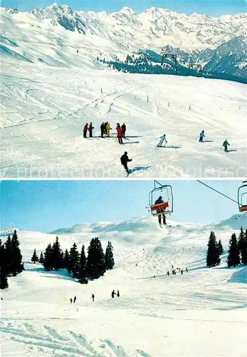 AK / Ansichtskarte Ratschings Sesselbahn Ski