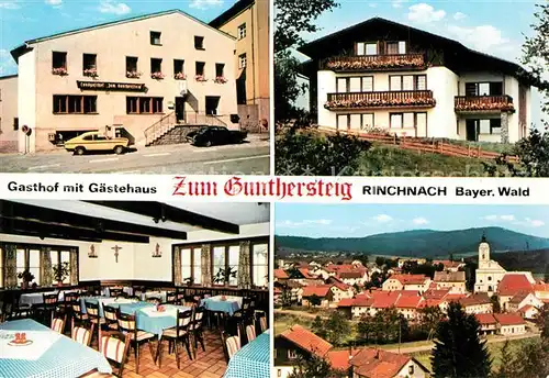 AK / Ansichtskarte Rinchnach Gasthof Zum Gunthersteig Kat. Rinchnach