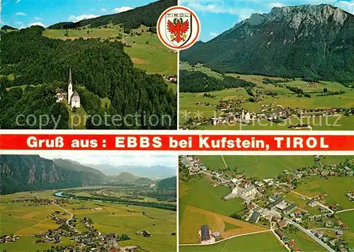 AK / Ansichtskarte Kufstein Tirol Wallfahrtskirche St. Nikolaus Ebbs  Kat. Kufstein