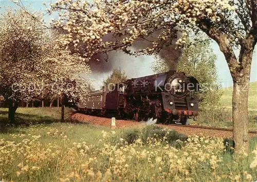 AK / Ansichtskarte Lokomotive Schnellzuglokomotive 01 1512 Eilzug E 805 Kat. Eisenbahn