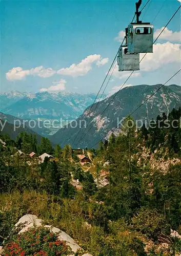 AK / Ansichtskarte Seilbahn Berghaeuser Krippenbrunn ETVK Linz  Kat. Bahnen