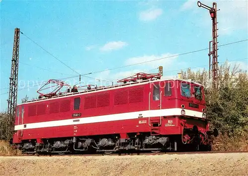 AK / Ansichtskarte Lokomotive Elektrische Schnellzuglokomotive Baureihe 211  Kat. Eisenbahn