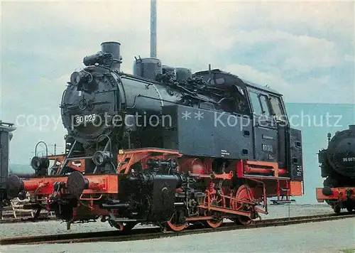 AK / Ansichtskarte Lokomotive Gueterzuglokomotive 80 023  Kat. Eisenbahn