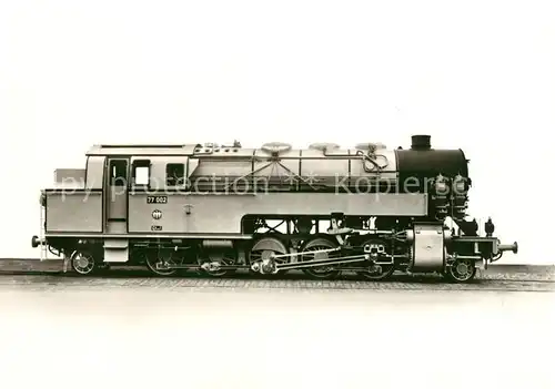 AK / Ansichtskarte Lokomotive Tendenlokomotive Gattung T 20 77002 Kat. Eisenbahn