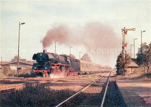 AK / Ansichtskarte Lokomotive Schnellzuglokomotive 03 1010 Kat. Eisenbahn