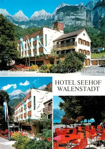 AK / Ansichtskarte Walenstadt Hotel Seehof Kat. Walenstadt