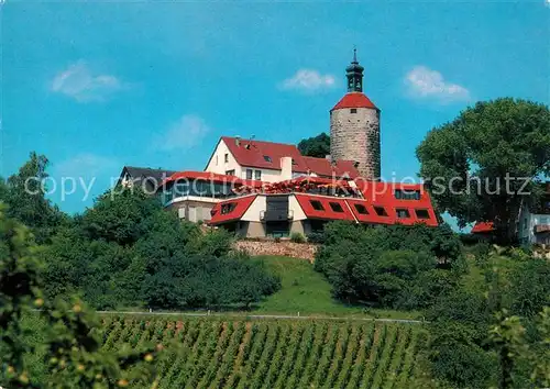 AK / Ansichtskarte Buerg Winnenden Hoehengasthof Schoene Aussicht Kat. Winnenden