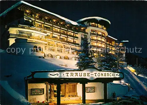 AK / Ansichtskarte Tonbach Hotel Traube Tonbach Winteraufnahme Kat. Baiersbronn
