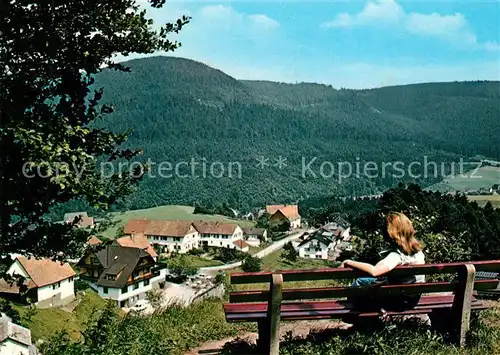 AK / Ansichtskarte Baiersbronn Schwarzwald Hunzenbach Silberberg Kat. Baiersbronn