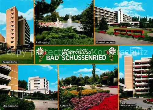 Schussenried Bad Kurpark Klinik Kat. Bad Schussenried