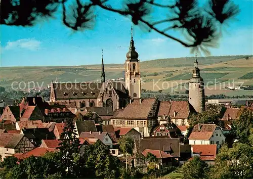 Tauberbischofsheim Kirche Schloss Kat. Tauberbischofsheim