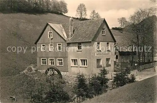 Frauenwald Thueringen Gaststaette Fraubachmuehle Kat. Frauenwald