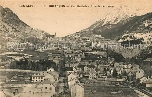 Briancon Vue generale Les Alpes Kat. Briancon