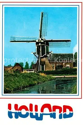 AK / Ansichtskarte Niederlande Molen Kat. Niederlande