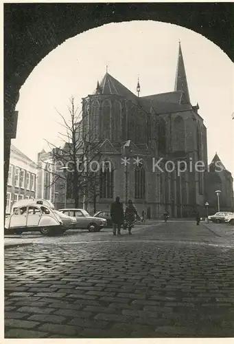 AK / Ansichtskarte Kampen Niederlande Koornmarktspoort Boven  St. Nicolaaskerk Kat. Kampen