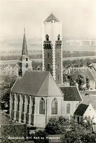 AK / Ansichtskarte Barendrecht Kerk Watertoren