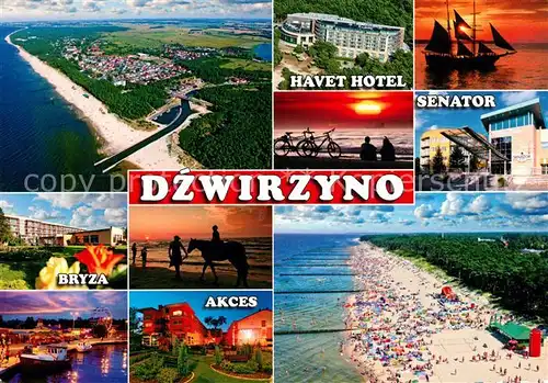 AK / Ansichtskarte Dzwirzyno Senator Havet Hotel Bryza 