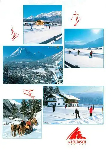 AK / Ansichtskarte Leutasch Ski  Kat. Leutasch Tirol