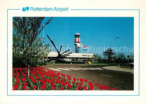 AK / Ansichtskarte Flughafen Airport Aeroporto Rotterdam  Kat. Flug