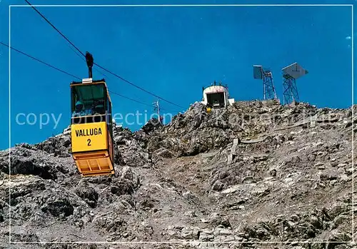 AK / Ansichtskarte Seilbahn Valluga St. Anton am Arlberg Kat. Bahnen