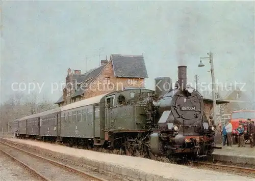 AK / Ansichtskarte Lokomotive Gueterzuglokomotive 89 1004  Kat. Eisenbahn