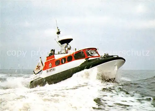 AK / Ansichtskarte Motorboote Seenot Rettungsboot Carl A. Wuppesahl Kat. Schiffe