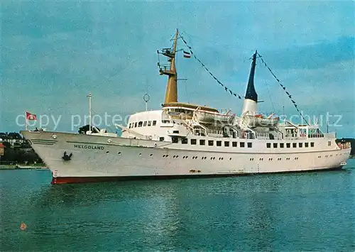 AK / Ansichtskarte Schiffe Ships Navires MS Helgoland 