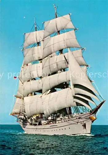 AK / Ansichtskarte Segelschiffe Segelschulschiff Gorch Fock Kat. Schiffe