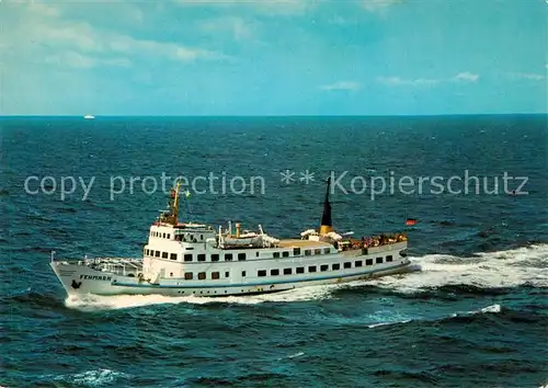 AK / Ansichtskarte Schiffe Ships Navires M S Fehmarn