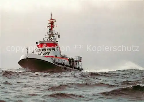 AK / Ansichtskarte Motorboote Seenotkreuzer mit Tochterboot Wilhelm Kaisen Kat. Schiffe