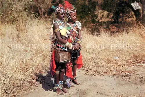 AK / Ansichtskarte Typen Afrika Pedi Tribe South Africa 